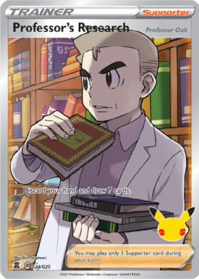 Professor´s Research - Oak - Full Art Ultra Rare